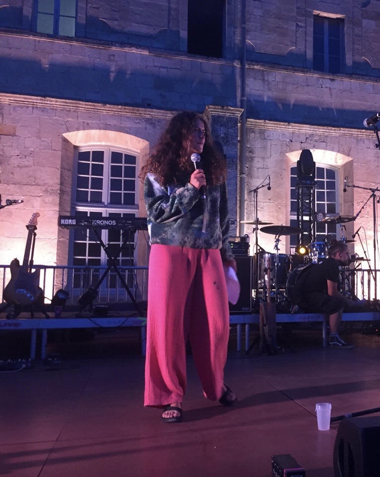 Julie Pierre sur scène